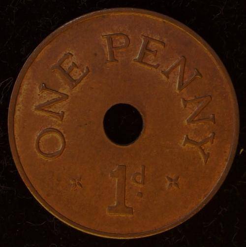 SCARSE 1966 ZAMBIA - 1 PENNY - N/UNC CONDITION