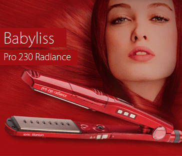 Brand New - Babyliss Pro 230 Radience  - Sleek Styling Iron With Cera Heat Technology
