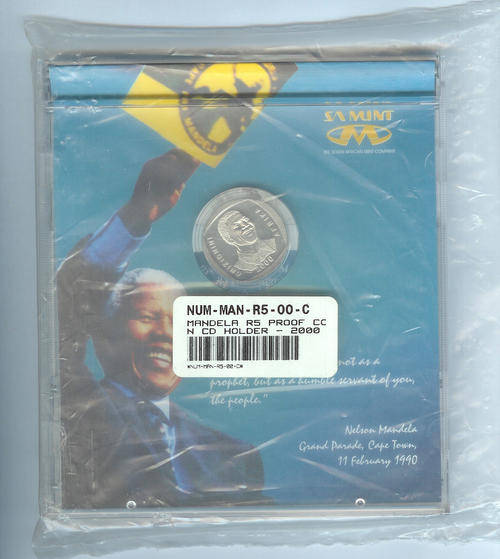 2000 PROOF MANDELA R5 IN CD CASE (STILL SEALED IN PLASTIC PACKET)