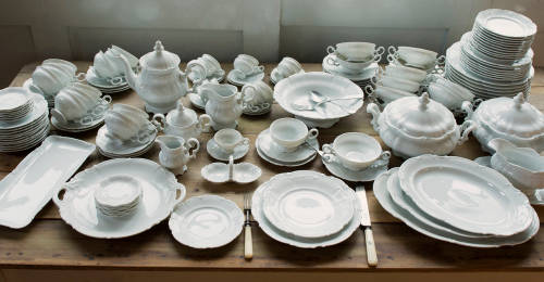 Dinner Service Hutschenreuther ; Sylvia. 3 Purchase Options