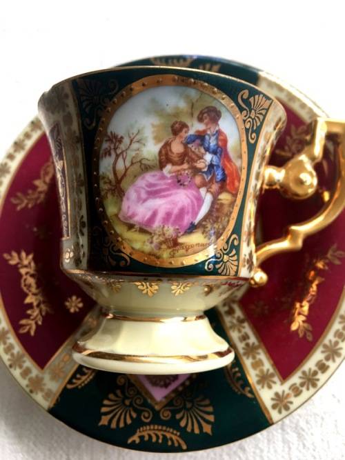 Royal Vienna Small Cup with damage