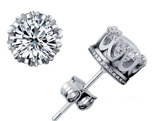 Crystal Earrings in 925 Silver