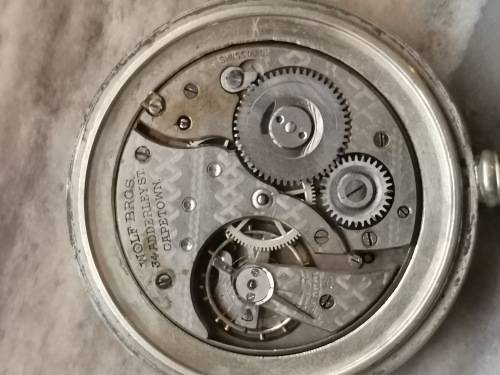 WOLF BROS VINTAGE POCKET WATCH