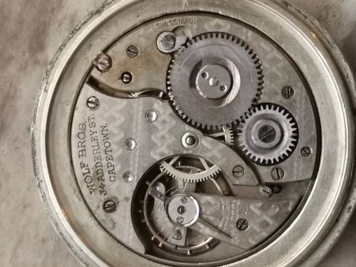 WOLF BROS VINTAGE POCKET WATCH