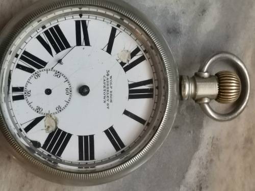 WOLF BROS VINTAGE POCKET WATCH
