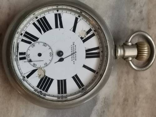 WOLF BROS VINTAGE POCKET WATCH