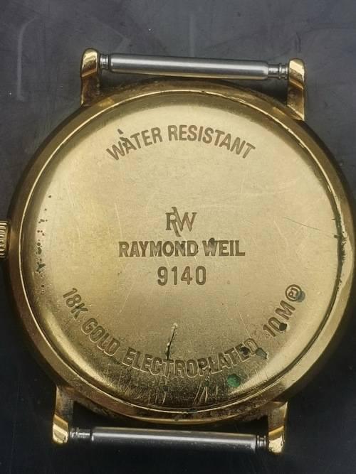 RAYMOND WEIL MENS WATCH - 9140 - EXCELLENT WORKING CONDITION