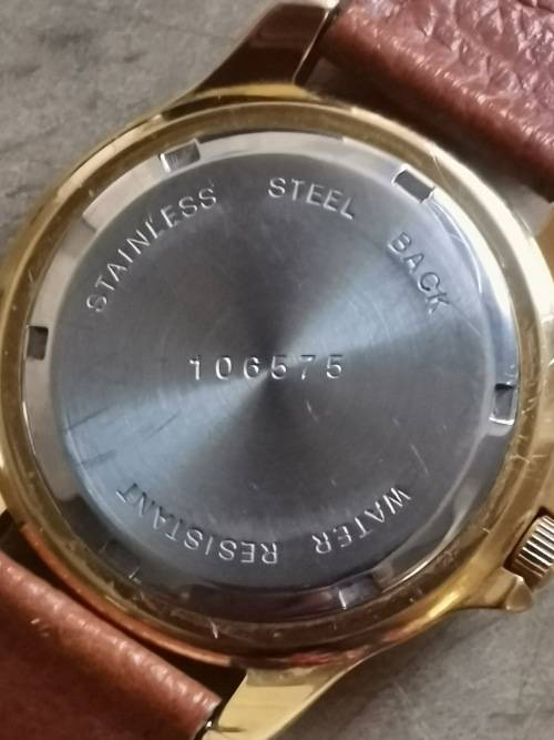 $$$BARGAIN$$$ MENS GOLD PLATED TEMPO WATCH WITH ORIGINAL BOX