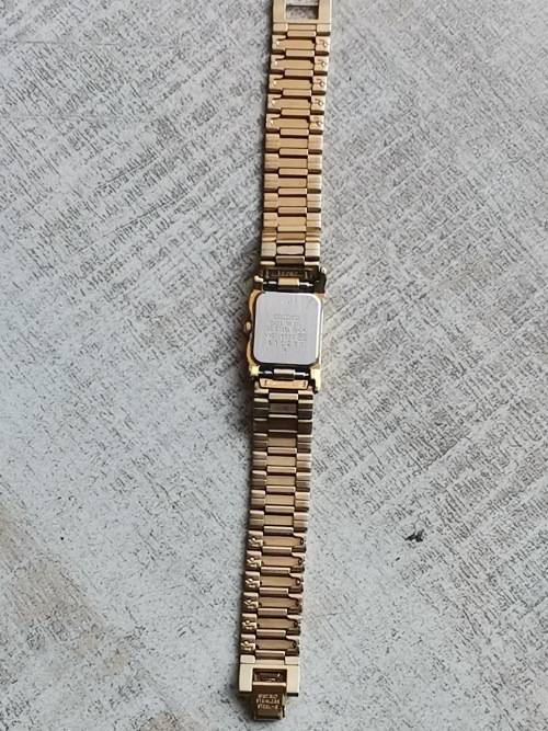 ELEGANT & EXOTIC LADIES SEIKO GOLD PLATED QUARTZ WATCH IN EXCELLENT WORKING CONDITION