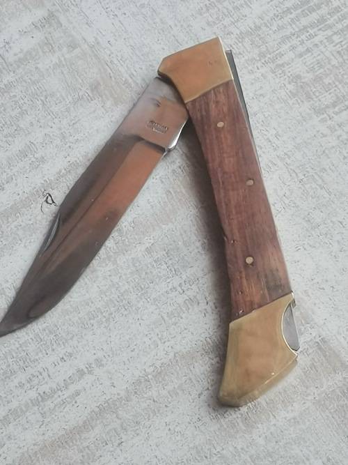 VINTAGE 6` STAINLESS STEEL POCKET KNIFE