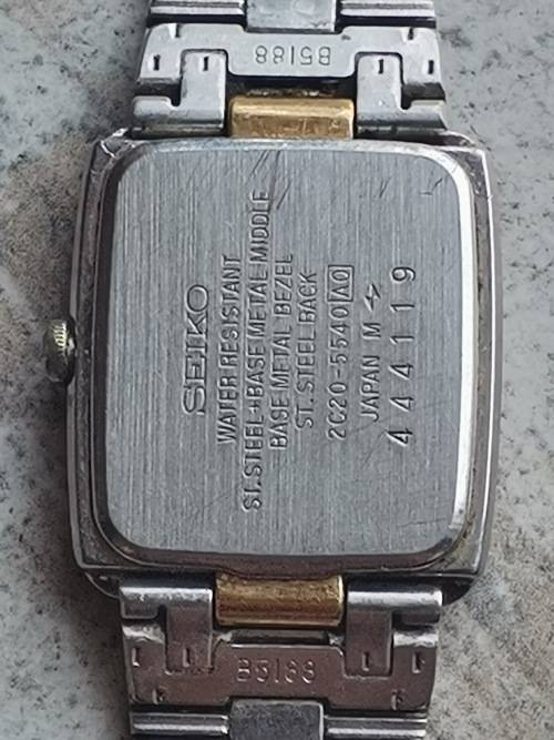 SEIKO LADIES 2 TONE WATCH IN EXCELLENT WORKING CONDITION VALUED @ R3000