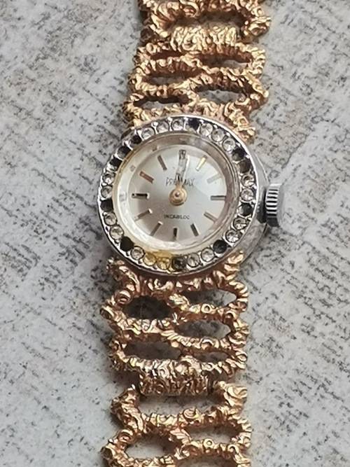 LADIES VINTAGE PRECIMAX INCABLOC LADIES MECHANICAL WATCH IN EXCELLENT WORKING CONDITION
