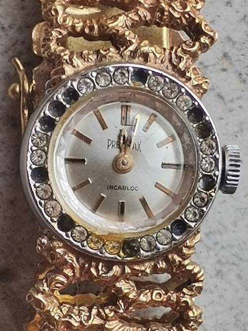 LADIES VINTAGE PRECIMAX INCABLOC LADIES MECHANICAL WATCH IN EXCELLENT WORKING CONDITION