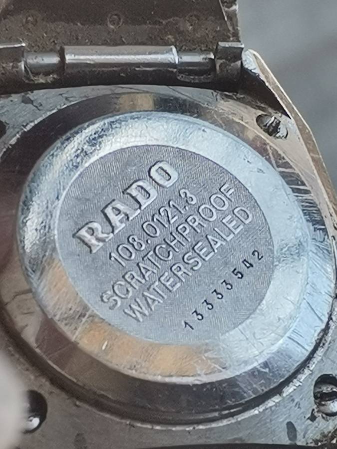 RADO DIASTAR MENS WATCH - UNTESTED