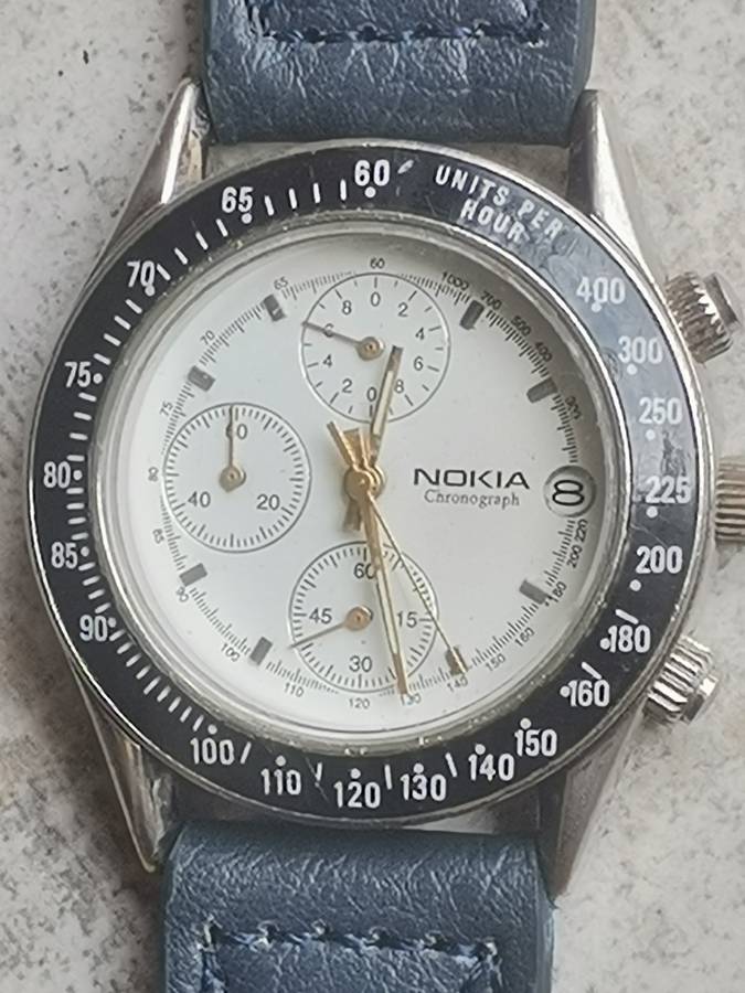 NOKIA CHRONOGRAPH MENS WATCH IN EXCELLENT WORKING CONDITION