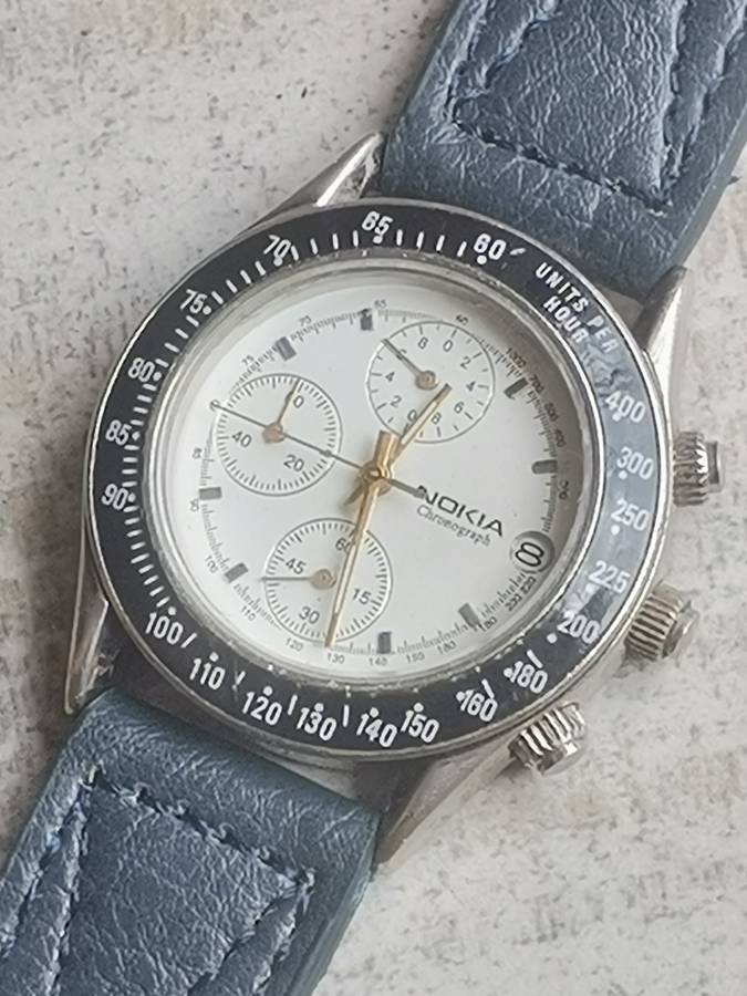 NOKIA CHRONOGRAPH MENS WATCH IN EXCELLENT WORKING CONDITION