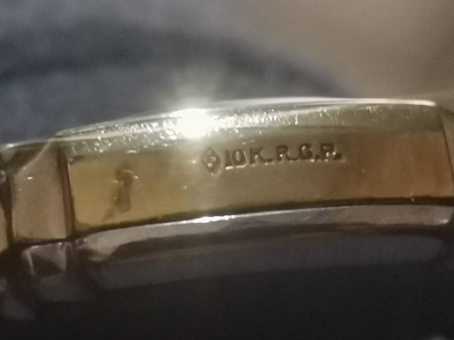 LADIES VINTAGE MID-CENTURY CHALET 10K RGP GOLD AUTOMATIC WATCH IN EXCELLENT WORKING CONDITION