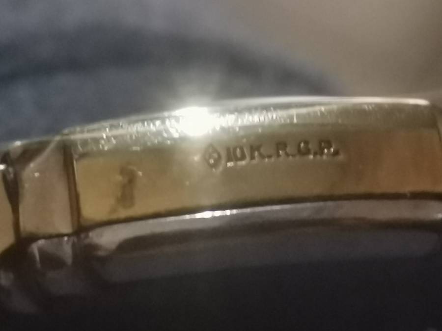 LADIES VINTAGE MID-CENTURY CHALET 10K RGP GOLD AUTOMATIC WATCH IN EXCELLENT WORKING CONDITION
