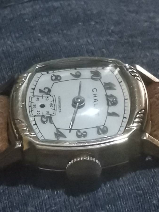 LADIES VINTAGE MID-CENTURY CHALET 10K RGP GOLD AUTOMATIC WATCH IN EXCELLENT WORKING CONDITION