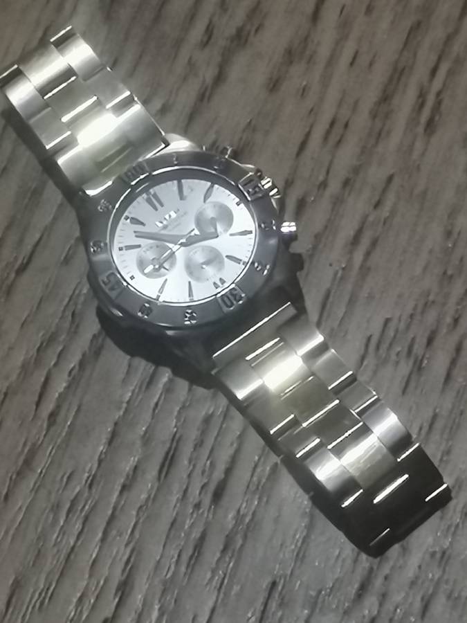 BUREN SPORTSTAR CLASSIC MENS STAINLESS STEEL WATCH IN EXCELLENT WORKING CONDITION
