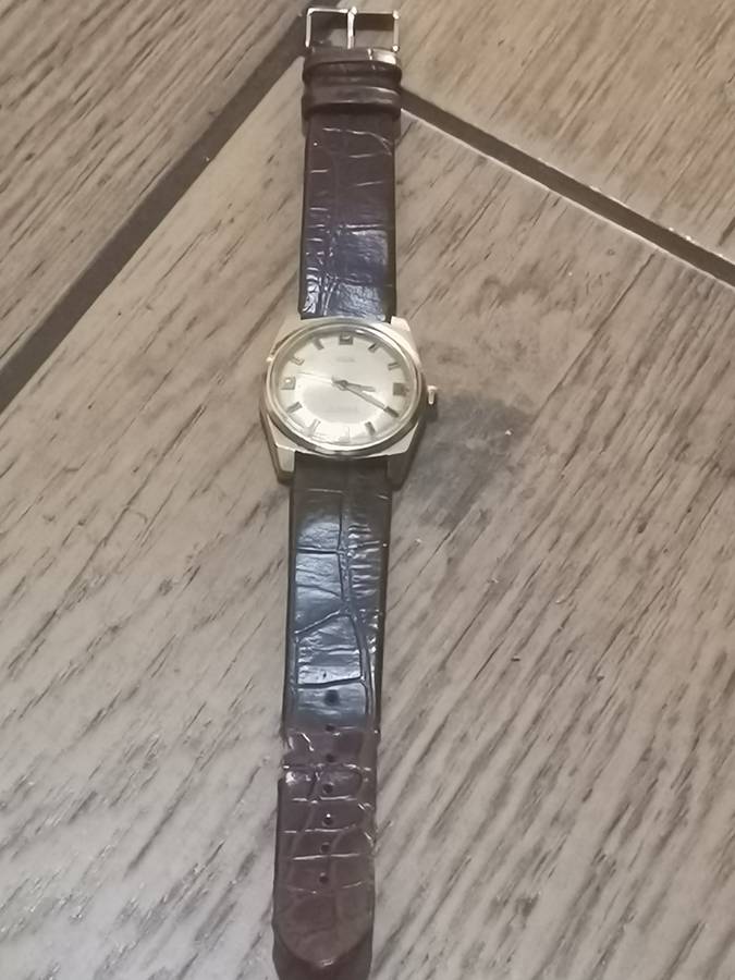 VINTAGE MENS TOSCA 17 JEWELS GOLD PLATED MECHANICAL WATCH IN EXCELLENT WORKING CONDITION