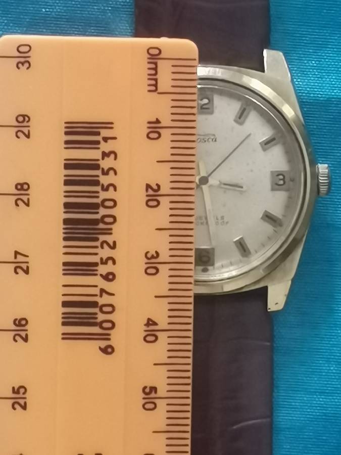 VINTAGE MENS TOSCA 17 JEWELS GOLD PLATED MECHANICAL WATCH IN EXCELLENT WORKING CONDITION