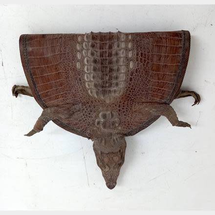 GENUINE PRESERVED CROCODILE BAG