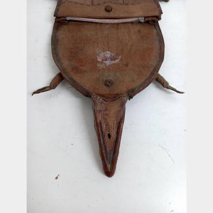 GENUINE PRESERVED CROCODILE BAG