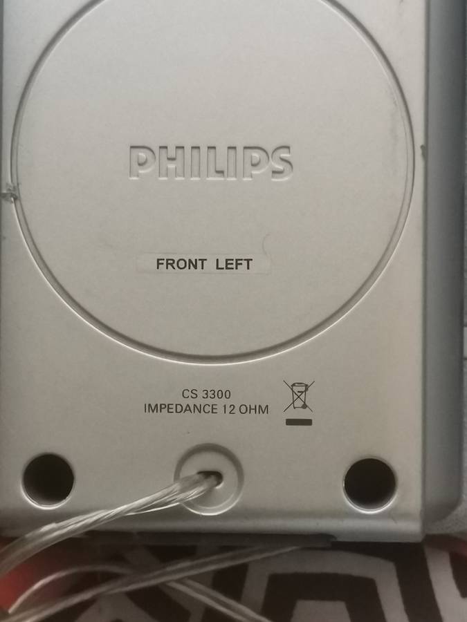 PHILIPS HTS3300 DVD HOME THEATRE SYSTEM