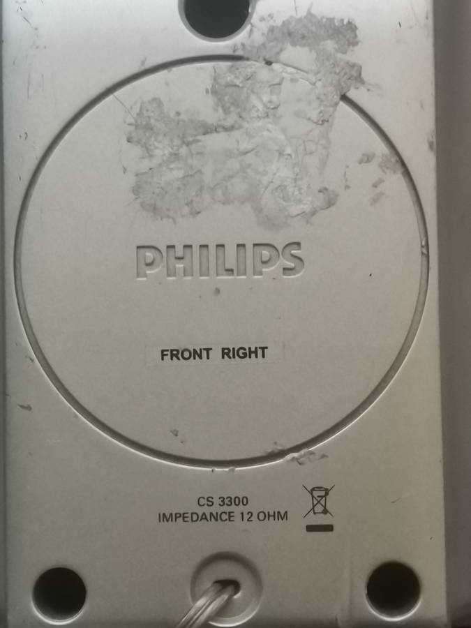 PHILIPS HTS3300 DVD HOME THEATRE SYSTEM