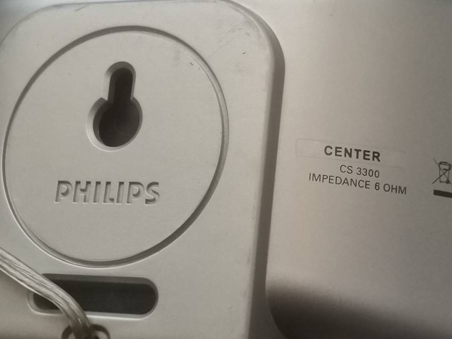 PHILIPS HTS3300 DVD HOME THEATRE SYSTEM