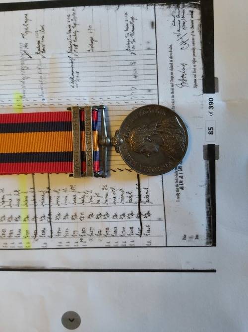QSA South Africa Boer War Medal