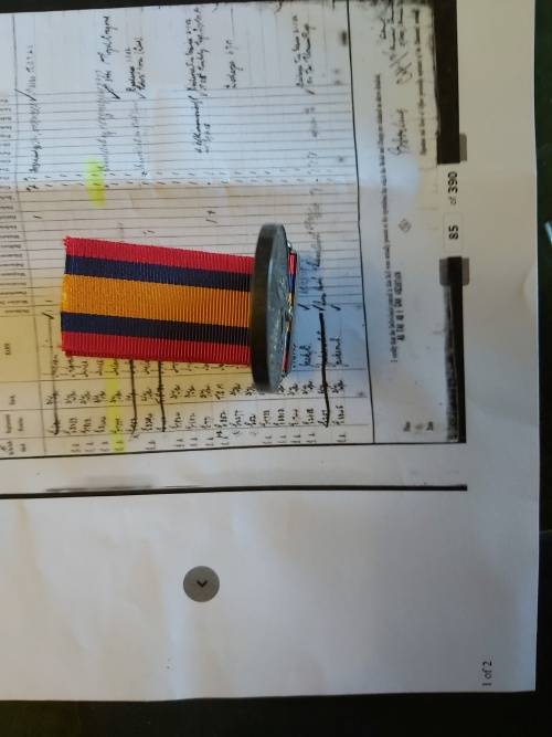 QSA South Africa Boer War Medal