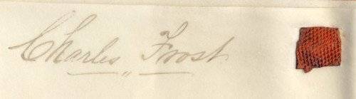 1874 Vellum Indenture with Seals and Stamp, Hand Written, Mortgage Transfer