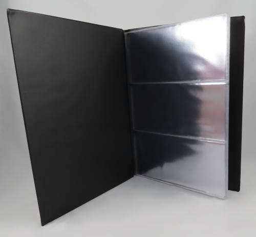 Banknote Collector`s Folder, Hardcover 10 Pages Album for Banknote Collection, A4 Folder