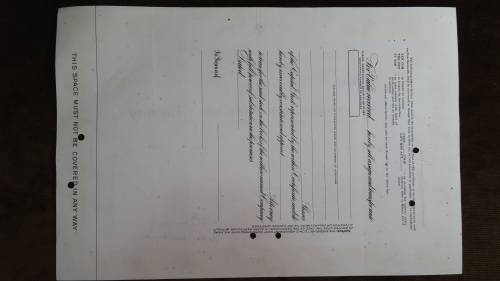 Pennsylvania Railroad Company, Stock Certificate, 1965, 50 Shares