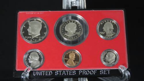 USA , 1979 Proof Coin Set, Susan B Anthony Dollar