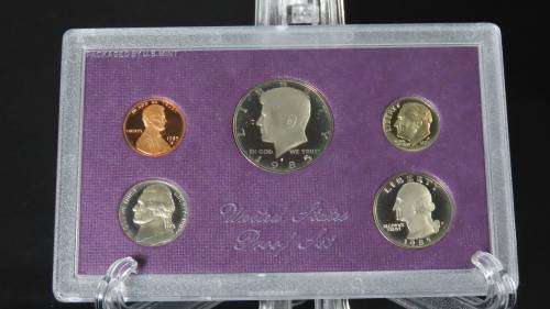 USA , 1985 Proof Coin Set