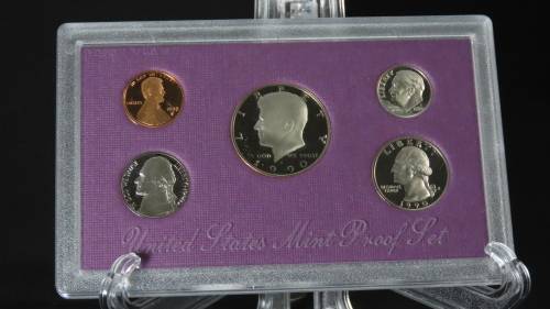 USA , 1990 Proof Coin Set