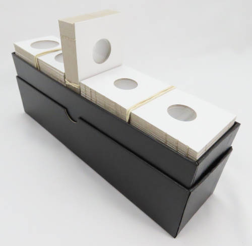 7 x Coin Flip Bundle With Coin Storage Box, Basic Coin Collector Starter Kit