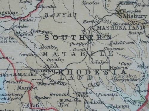 1922 Map of Central and Southern Africa - Excellent Condition, Original Bartholomew Map