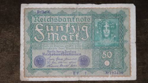 Germany - 50 Mark, 1919, p66 , Series 4
