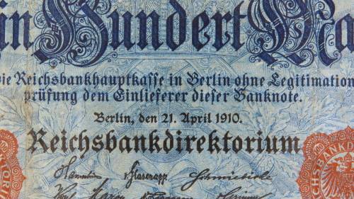 Germany - 2 x 100 Mark Banknote Set 1909 and 1910 Issues