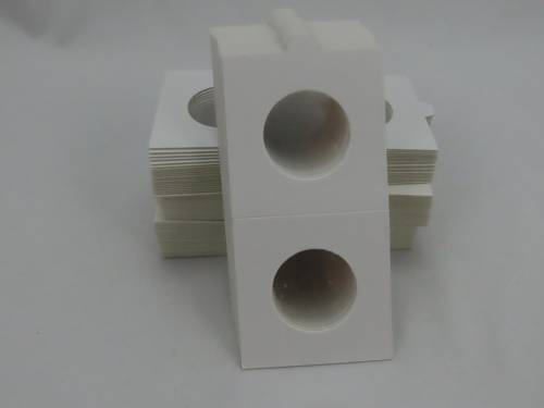 27.5 mm Self Adhesive Coin Holders, 20 x Hartberger Coin Flips, No PVC