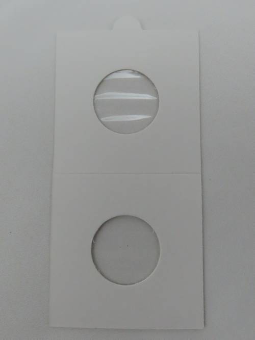 22.5 mm Self Adhesive Coin Holders, 20 x Hartberger Coin Flips, No PVC