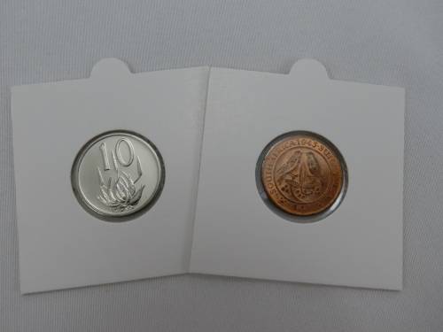 22.5 mm Self Adhesive Coin Holders, 20 x Hartberger Coin Flips, No PVC
