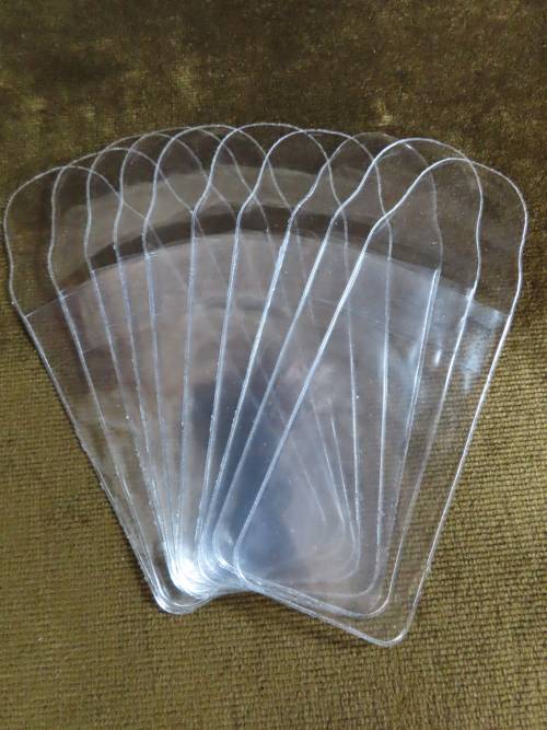 Clear Medal Storage Envelope , Pocket , Wallet or Sleeve