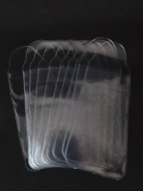 Clear Medal Storage Envelope , Pocket , Wallet or Sleeve