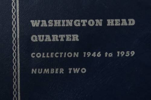 Collector`s Folder for Washington Quarter Dollars 1946 - 1959