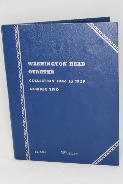 Collector`s Folder for Washington Quarter Dollars 1946 - 1959